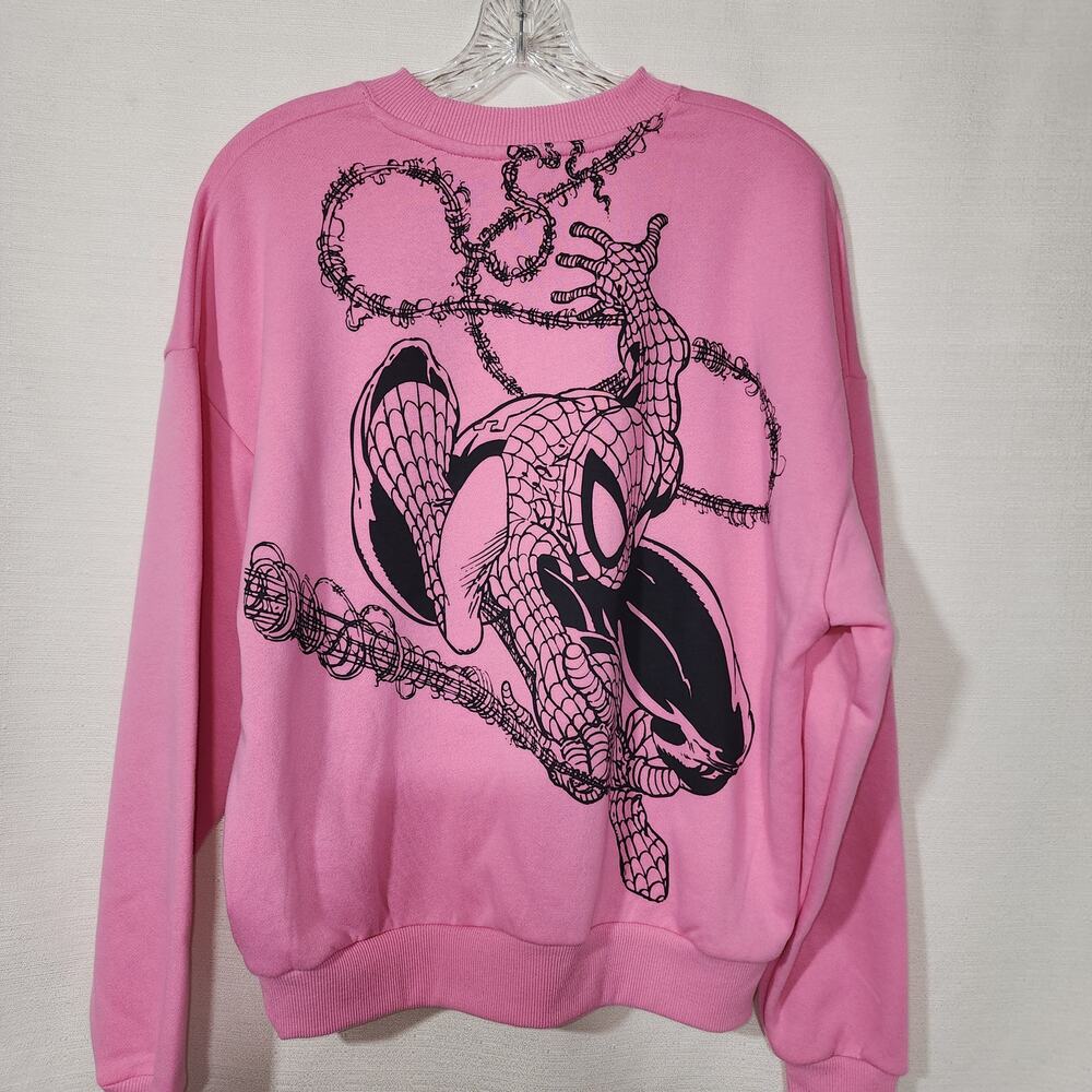 New york Spider-Man sweatshirt women's XS NWT - Picture 5 of 7